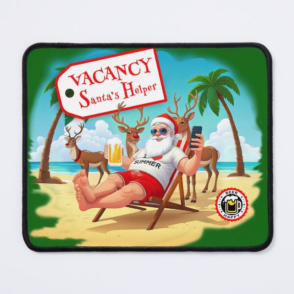Item preview, Vacancy Santa´s Helper designed and sold by Lo2camisetas.