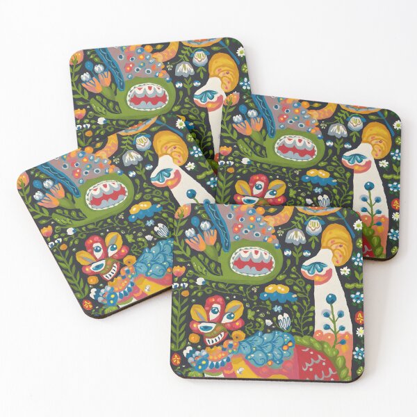 Item preview, Ukrainian Heritage Art Pattern Fox Dog Cat Wild Animals designed and sold by MintaApparel.