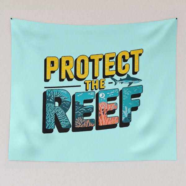Item preview, Protect The Reef designed and sold by Amanda's Factory.