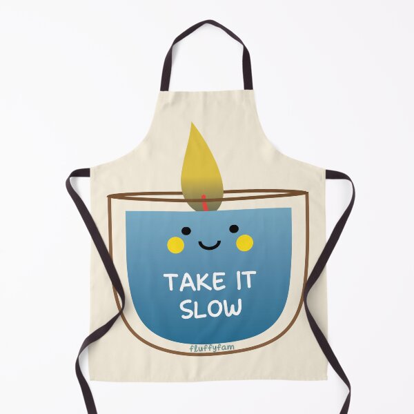 Item preview, Cute scented candle saying take it slow designed and sold by fluffyfamcraft.