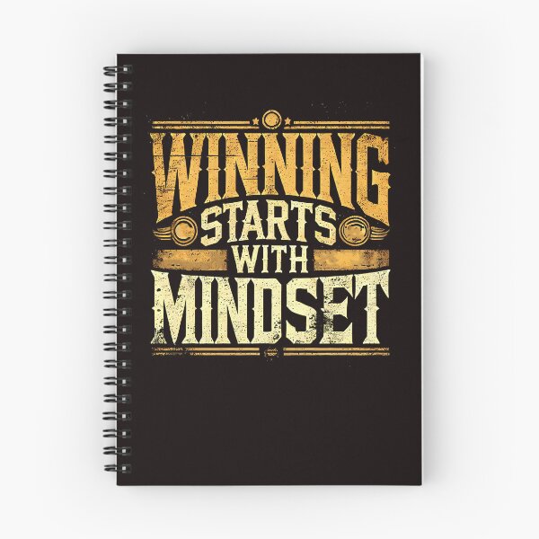 Item preview, Motivational Quote, Winning Starts with Mindset designed and sold by Logiamerch.