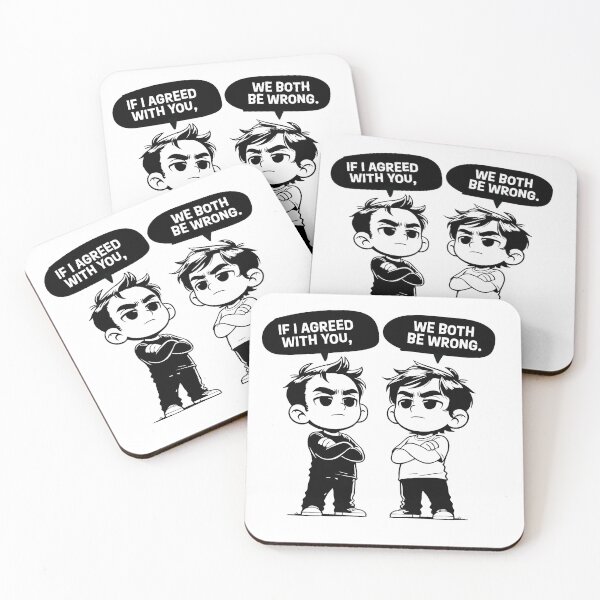 Item preview, If I Agreed With You, Sarcastic Art designed and sold by bloria.