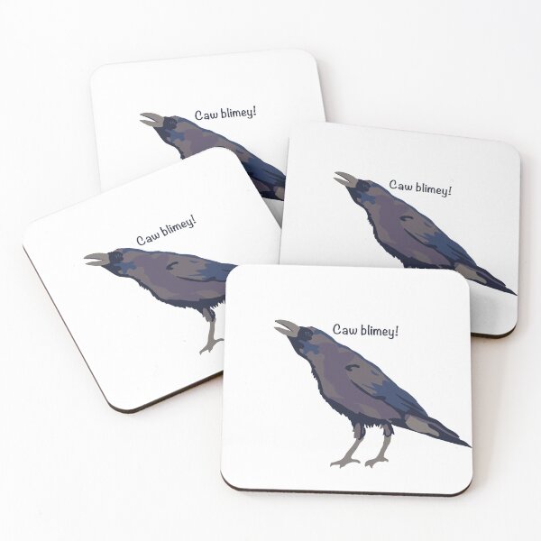 Item preview, Caw blimey crow designed and sold by Jmablesonart.