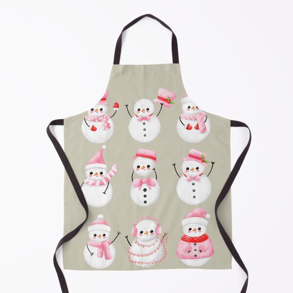 Item preview, Pink Christmas, Pink Snowmen, Christams designed and sold by KolorellaS.