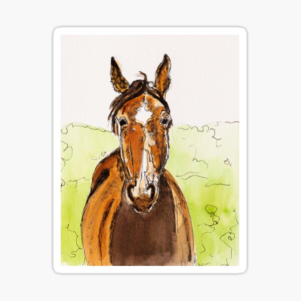 Item preview, Cheval alezan designed and sold by Melissa Gerhold.