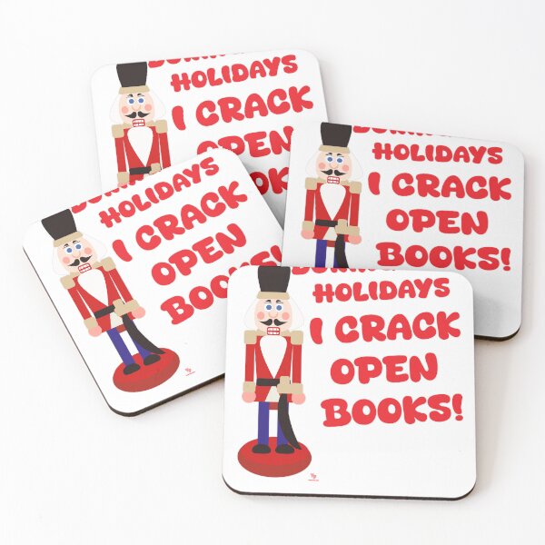 Item preview,  Crack Open Books Holiday Reading Humor designed and sold by mytshirtfort.