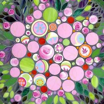 Vorschaubild zum Design Kreise in Pink von Scherbenzauber