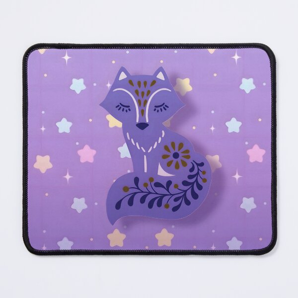 Item preview, Purple fox designed and sold by clarazen.
