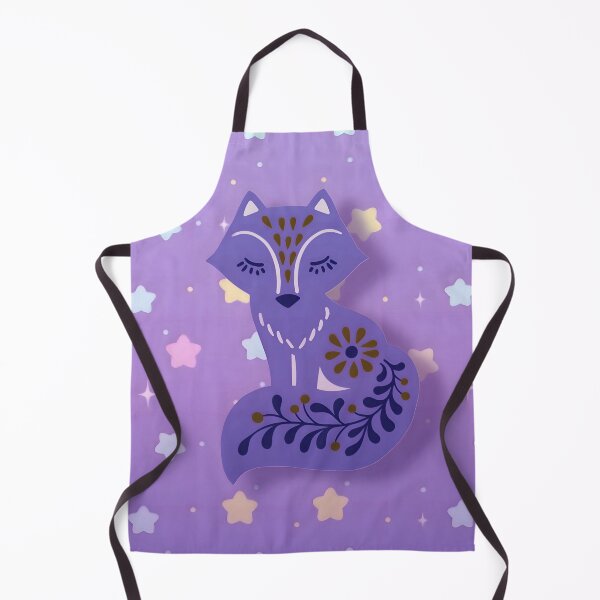 Item preview, Purple fox designed and sold by clarazen.