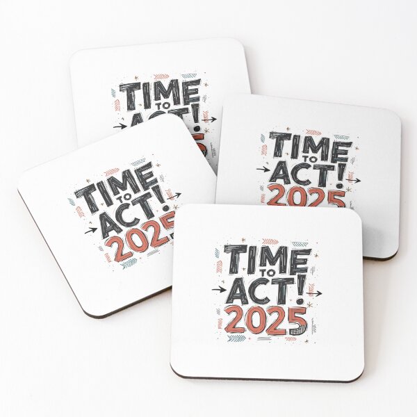 Item preview, 2025 Time to Act designed and sold by SignumShop.
