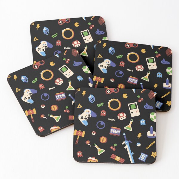 Item preview, Love Gamer Vintage Pattern by Tobe Fonseca designed and sold by Tobe Fonseca®.