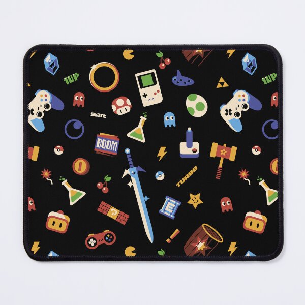 Item preview, Love Gamer Vintage Pattern by Tobe Fonseca designed and sold by Tobe Fonseca®.