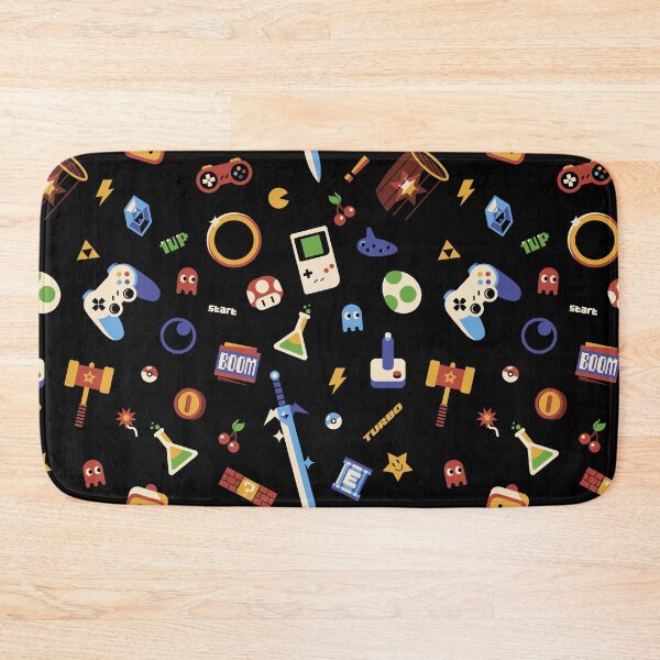 Item preview, Love Gamer Vintage Pattern by Tobe Fonseca designed and sold by Tobe Fonseca®.