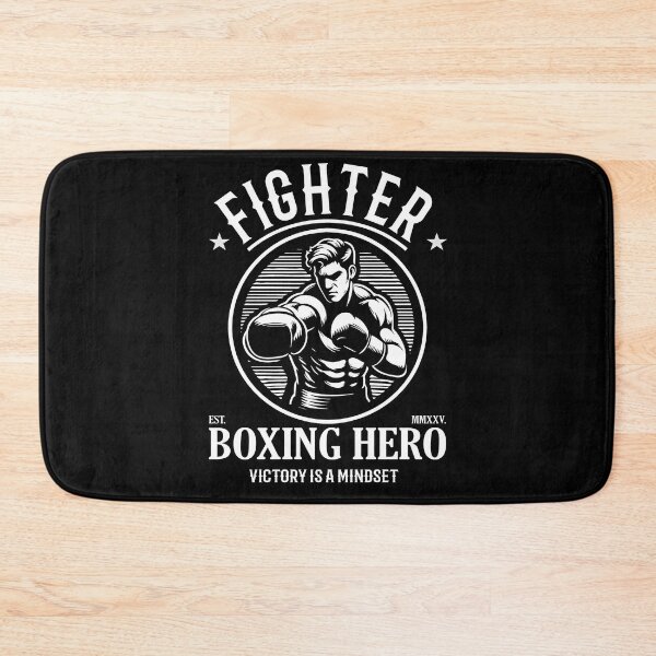 Item preview, Boxing Hero - Fighter Design with the saying: Victory is a Mindset designed and sold by RetroMaritalArt.