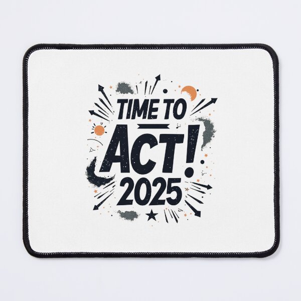 Item preview, 2025 Time to Act designed and sold by SignumShop.