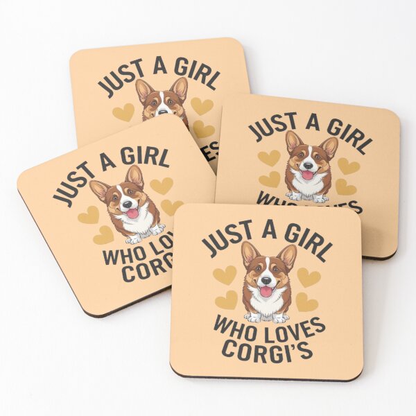 Item preview, JUST A GIRL WHO LOVES CORGI'S designed and sold by 123ks.