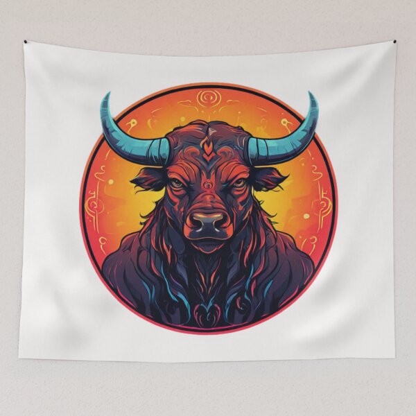 Item preview, Bull Artwork designed and sold by Planetporridge.
