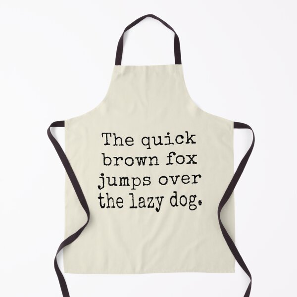 Item preview, The Quick Brown Fox Jumps Over The Lazy Dog designed and sold by Jeallan Designs.