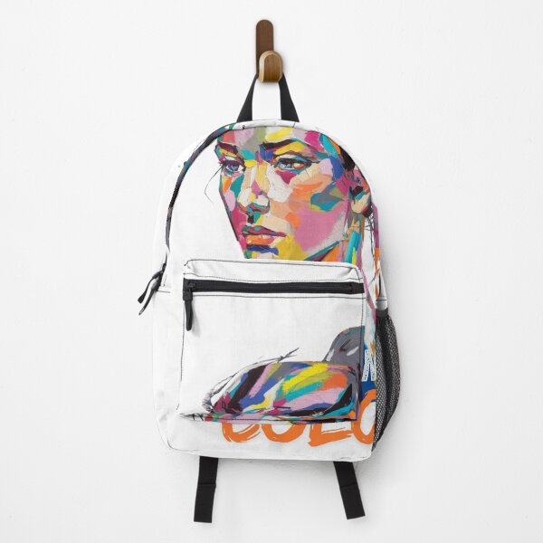 Item preview, Live in Color - Vibrant Artistic Portrait Design designed and sold by PosiPrints.