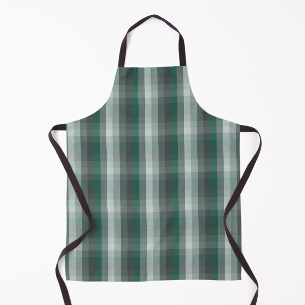 Item preview, Grey Horse Portrait Plaid 1 Green 0f4d3e designed and sold by Art in My Loft.