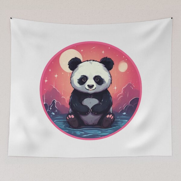 Item preview, Panda Artwork designed and sold by Planetporridge.