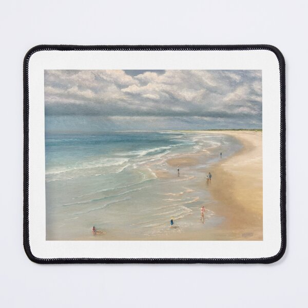 Item preview, Day at the Beach with a Storm in the Distance designed and sold by momjtheartist.