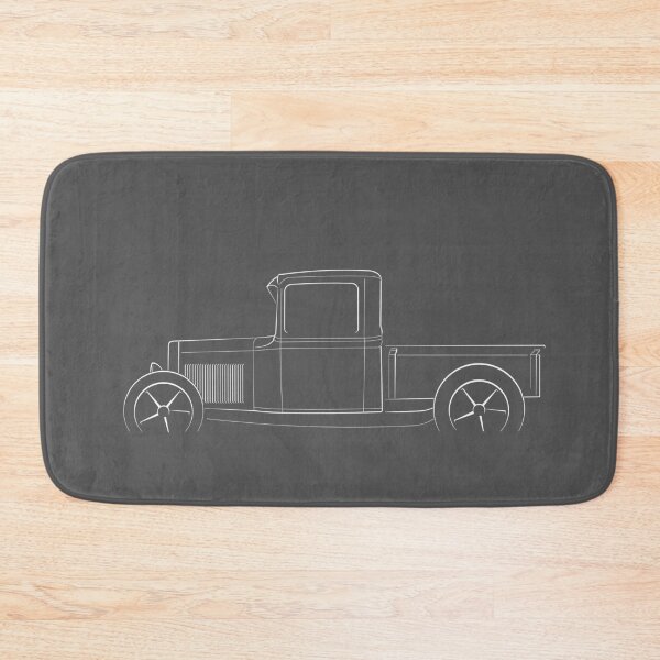 Item preview, 1930 Ford Model A Pickup - profile stencil, white designed and sold by mal-photography.