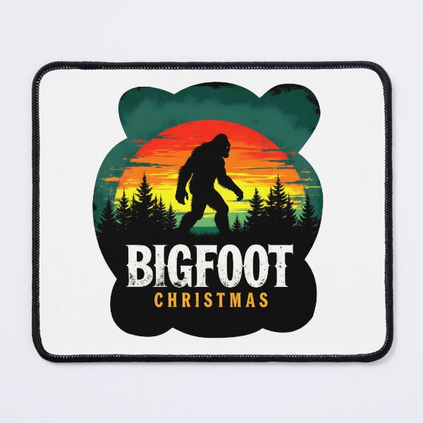 Item preview, funny bigfoot Horror christmas tree designed and sold by rizqy.