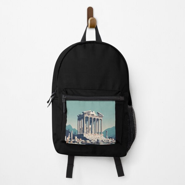Item preview, Temple of Artemis at Ephesus Minimalism Art Style designed and sold by artofuniverse.