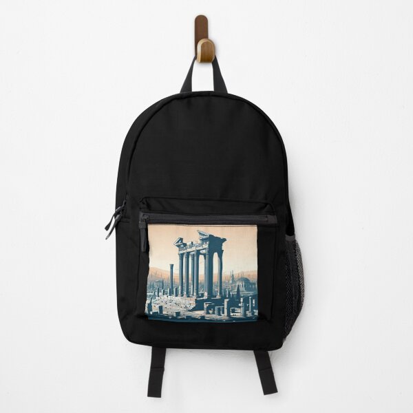Item preview, Temple of Artemis at Ephesus Minimalism Art Style designed and sold by artofuniverse.