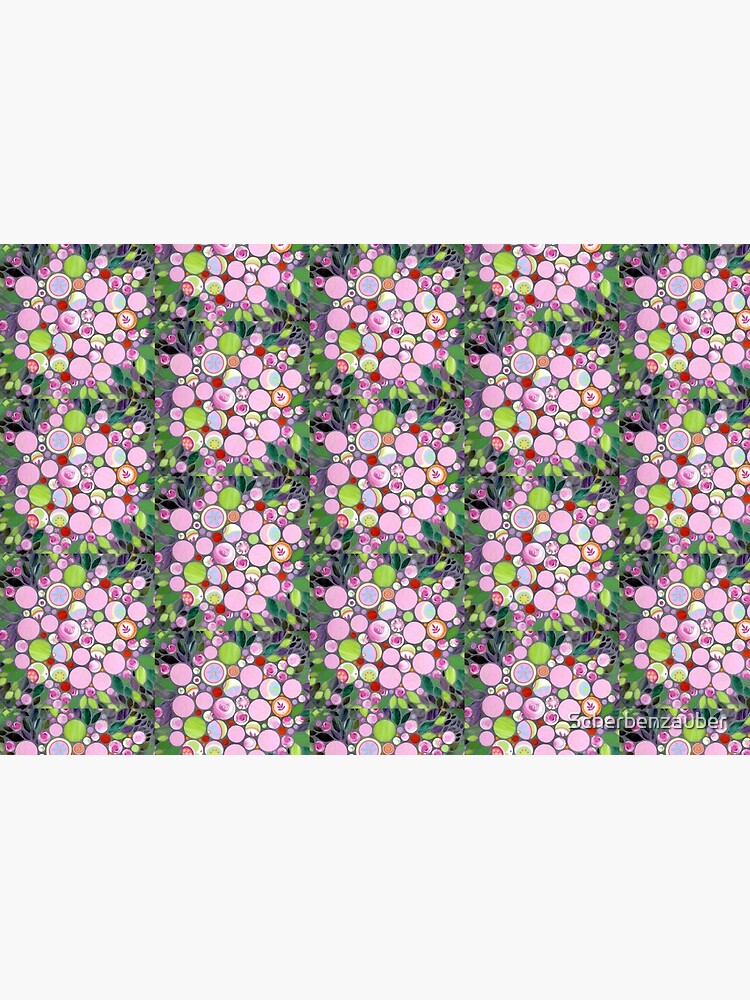 Thumbnail 3 von 3, Notizbuch, Kreise in Pink designt und verkauft von Scherbenzauber.