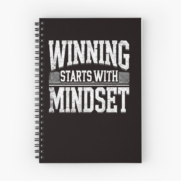 Item preview, Motivational Quote, Winning Starts with Mindset designed and sold by Logiamerch.