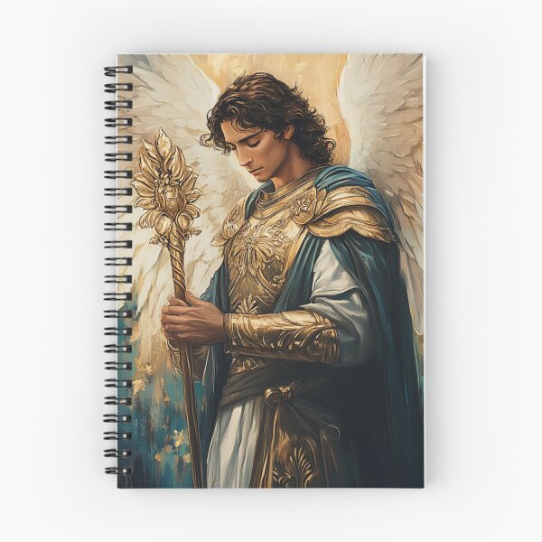 Item preview, Saint Raphael the Archangel designed and sold by SparkofKindness.