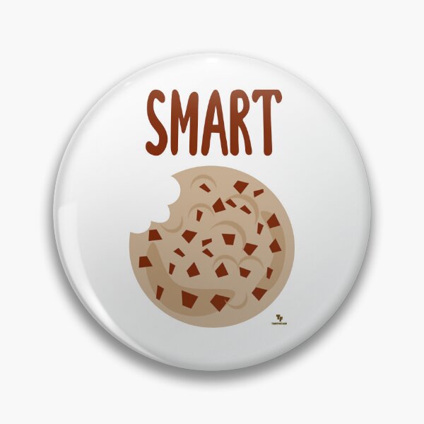 Item preview, Smart Cookie Funny Dessert Slogan Cartoon designed and sold by mytshirtfort.