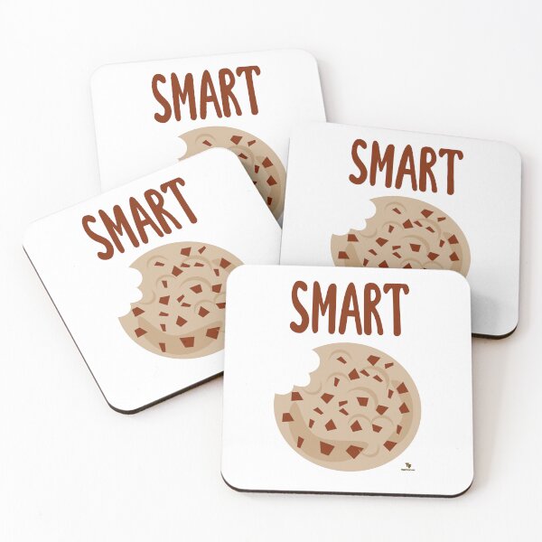Item preview, Smart Cookie Funny Dessert Slogan Cartoon designed and sold by mytshirtfort.