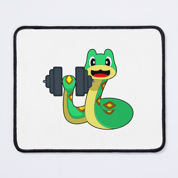 Item preview, Snake Bodybuilder Dumbbell Bodybuilding designed and sold by Snabdesign84.