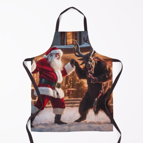 Item preview, Krampus vs Santa designed and sold by Golden Morning.