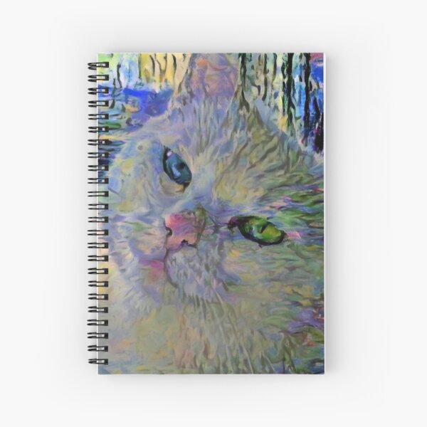 Claude's Cat Spiral Notebook