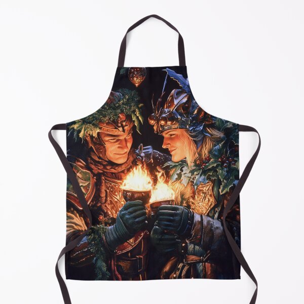 Item preview, Lovers in Armor Toasting for Christmas designed and sold by LonesomeKnight.