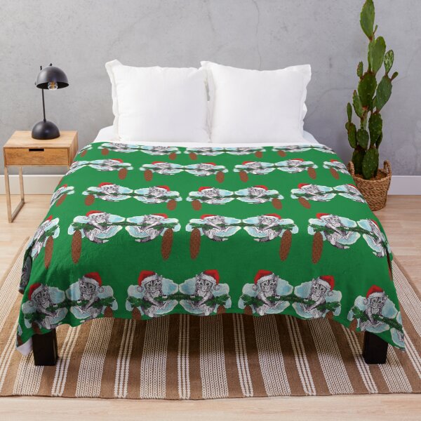 Item preview, New Year Cat -Green pattern designed and sold by StudioViArt.