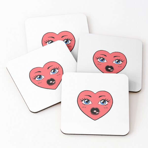 Item preview, Heart face designed and sold by HollowHearts.