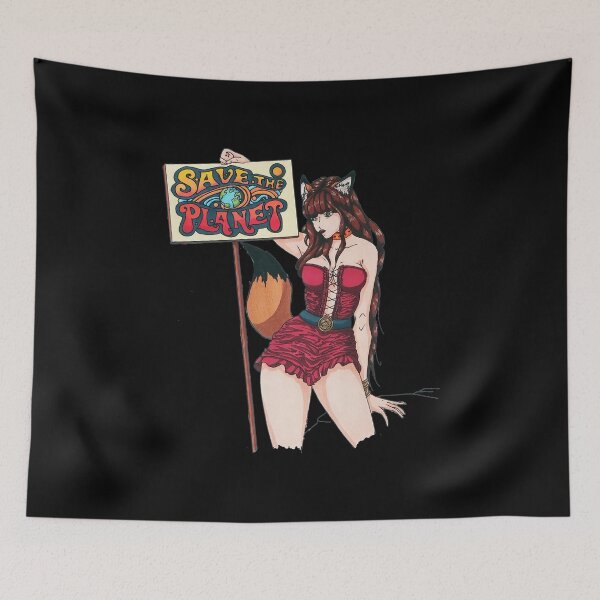 Item preview, Foxie - Save The Planet designed and sold by RowenaTmT.