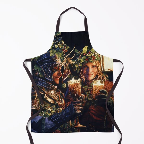 Item preview, Knight Lovers Toasting for Christmas designed and sold by LonesomeKnight.