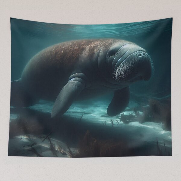 Item preview, Manatee Art #24 | Manatee Lovers designed and sold by ksgraphics222.