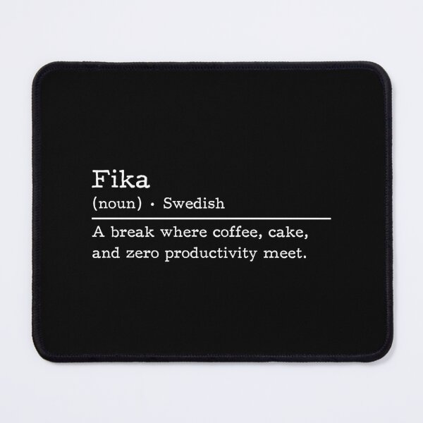 Item preview, Fika funny definition designed and sold by LovesAndCrafts.