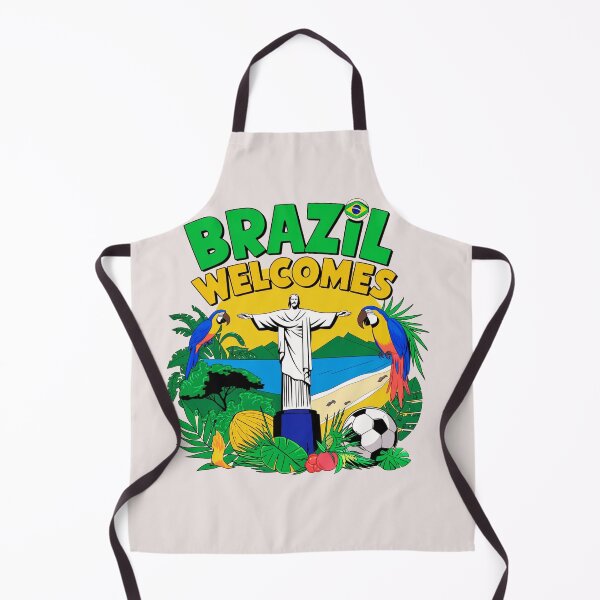Item preview, Brazil Welcomes Flag Map carnival designed and sold by AnimalsDH305.