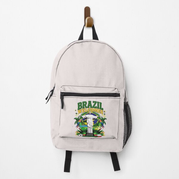 Item preview, Brazil Welcomes Flag Map carnival designed and sold by AnimalsDH305.