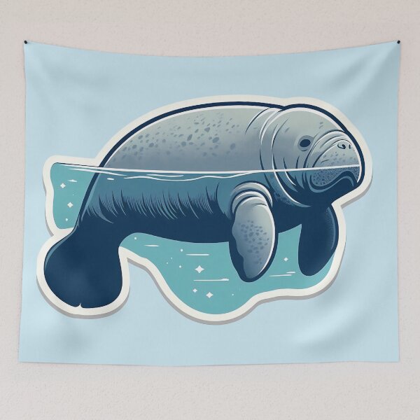 Item preview, Manatee Art #25 | Manatee Lovers designed and sold by ksgraphics222.