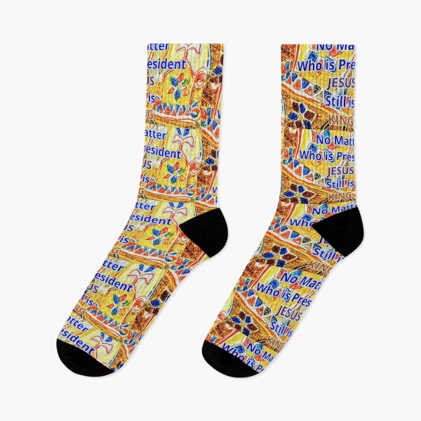 Item preview, No Matter Who is President JESUS still is KING designed and sold by KarenHawkes3.
