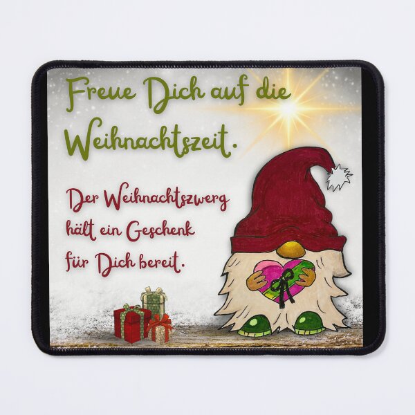Item preview, The Christmas gnome has a gift ready designed and sold by Thorsten Jahn.